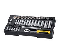 Stanley Hand Tools 3/8In Drive Metric Socket Module 36 Piece Multi Colour (One Size)