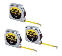 Stanley Hand Tools 33-115 10' x 1/4" PowerLock Pocket Tape Rule Pack of 4