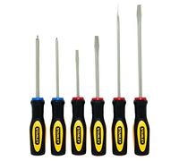 Stanley Hand Tools 6 Piece Set Slotted & Phillip Screwdrivers 60-060