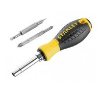 Stanley 6-way Screwdriver Carded Stanley Multicolor