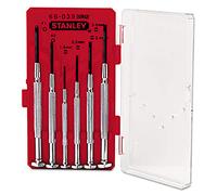 Stanley Hand Tools 66-039 6 Piece Jeweler's Screwdriver Set