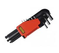 Stanley Hand Tools Ball End Hexagon Key Set Multi Colour (Set Of 9 Metric (1.5-10mm))