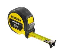 Stanley® Hand Tools CONTROL-LOCK™ Pocket Tape 8m (Width 25mm) (Metric only)