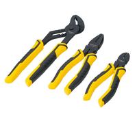 Stanley 3 Piece DynaGrip Plier Set