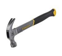 Stanley Hand Tools Curved Claw Hammer, Fibregl Shaft Multi Colour (450G (16Oz))