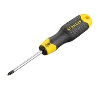 Stanley Cushion Grip Screwdriver, Pozidriv Stanley Multicolor