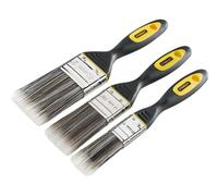 Stanley Dynagrip 3 Piece Synthetic Paint Brush Set