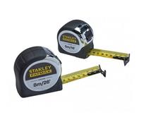 Stanley Fatmax Chrome Pocket Tapes 5m 16ft & 8m 26ft (twin Pack) Stanley Multicolor