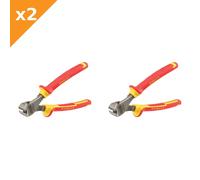Stanley® Hand Tools FatMax® End Cutting Pliers VDE 160mm - 2 Pack