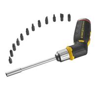 Stanley Hand Tools FatMax Pistol Grip Ratchet 12 Bits