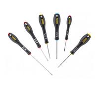 Stanley Hand Tools Fatmax Precision Screwdriver Set, 6 Piece Multi Colour (One Size)