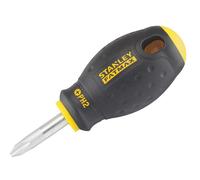 Stanley Hand Tools FatMax Stubby Screwdriver Phillips Tip PH2 x 30mm