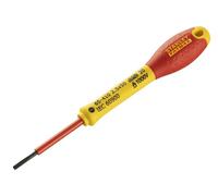 Stanley Hand Tools FatMax VDE Insulated Screwdriver Parallel Tip 2.5 x 50mm