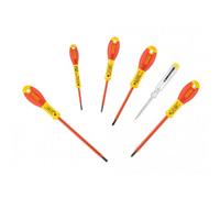 Stanley Fatmax Vde Insulated Screwdriver Set, 6 Piece Stanley Multicolor