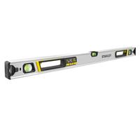 STANLEY FATMAX Xtreme 90cm Aluminium Hollow Profile Spirit Level with Enlarged Block Levels, Continuous Measuring Edge, Shock-Absorbed Rubber End Caps, FMHT43674-1