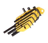 Stanley Hand Tools Hex Key Set, 8 Piece Multi Colour (Set Of 8 Imperial (1/16 - 1/4In))