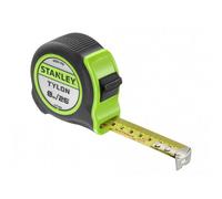 Stanley Hand Tools Hi-Vis Tylon Tape Measure Multi Colour (8M (26Ft))