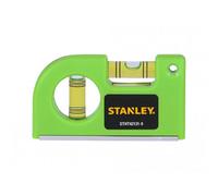 Stanley Hand Tools Magnetic Hi-Vis Pocket Level Multi Colour (One Size)