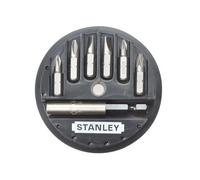 Stanley Hand Tools Slotted/phillips/pozidriv Insert Bit Set, 7 Piece Multi Colour (One Size)