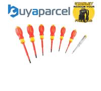 Stanley Hand Tools STHT60033-0 VDE Screwdriver Set, 7 Piece STA060033