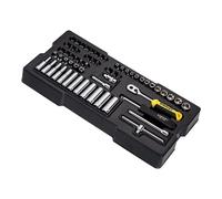 Stanley Transmodule System 1/4in Drive Metric Socket Set 60 Piece STA174175