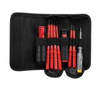 Stanley Hand Tools Vde Multi-Bit Screwdriver Set, 10 Piece Multi Colour (One Size)