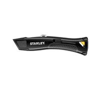 Stanley Heavy Duty Retractable Trade Knife (Black), Designed for Heavy-Duty Cutting Jobs