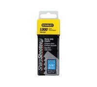 Stanley Heavy Duty Staples 5/16in, 2 Packs of 1000, 2.000 Total