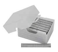 STANLEY Heavy Duty Cable Staples SharpShooter Pack of 5000 Type G 10 mm Resistant and Rustproof 1-TRA706-5T, Packaging May Vary