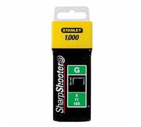 Stanley Heavy Duty Staples (Pack Of 1000) Black/yellow (8mm)