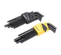 STANLEY Hex Key Set, Long Arm, SAE & MM, 22-Piece (85-753)