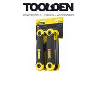 Stanley 17 Piece Folding Hexagon Allen Key Set Metric and Imperial
