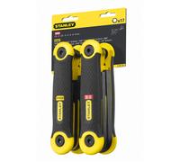 Stanley Hexagon Key Folding Set of 17 Metric Imperial