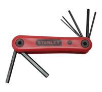 Stanley Hexagon Key Folding Set of 7 Metric (1.5-6mm) 4-69-261