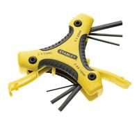 Stanley Hexagon Key Triangle Set of 9 Metric (1.5-6mm)