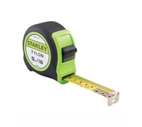 Stanley Pocket Tape Measure Tylon Hi-Viz Imperial & Metric 16ft/5m 19mm