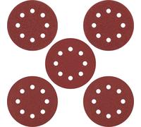 Stanley Hook and Loop ROS Sanding Discs 115mm 115mm 40g Pack of 5