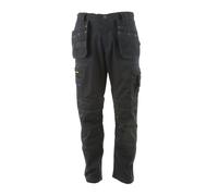 STANLEY, Huntsville, Men's, Polycotton, Holster, Pocket, Utility, Cargo, Work, Trouser, Black, W40/L33