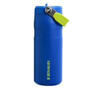 Stanley IceFlow Flip Straw 2.0 Bottle 0.47L: Cobalt Chartreuse Colour: