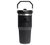 Stanley 1913 IceFlow Flip Straw 2.0 Jug 1.90L - 20 Hours Cold - 4 Days Iced - Leakproof - Stainless Steel Water Bottle with Straw - BPA Free - Dishwasher Safe - Gym Bottle - Black 2.0