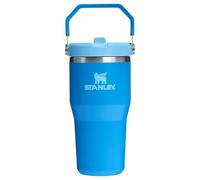 Stanley IceFlow 2.0 Flip Straw Travel Cup Tumbler with Handle 20 oz | Twist On Lid and Flip Up Straw | Leakproof Water Bottle | Insulated Stainless Steel | BPA-Free | Azure