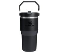 Stanley IceFlow 2.0 Flip Straw Tumbler with Handle 20 oz | Twist On Lid and Flip Up Straw | Leak Resistant Water Bottle | Insulated Stainless Steel | BPA-Free | Black 2.0
