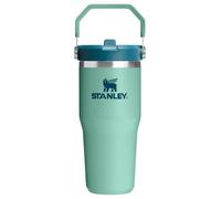 Stanley IceFlow 2.0 Flip Straw Tumbler with Handle 14 oz | Twist on Lid and Flip Up Straw | Leak-Proof Water Bottle | Insulated Stainless Steel | BPA Free | Spring Green