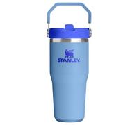STANLEY IceFlow 2.0 Flip Straw Tumbler with Handle 14 oz | Twist On Lid and Flip Up Straw | Leakproof Water Bottle | Insulated Stainless Steel | BPA-Free | Blue Sky