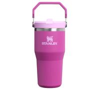 STANLEY IceFlow 2.0 Flip Straw Tumbler with Handle 20 oz | Twist On Lid and Flip Up Straw | Leakproof Water Bottle | Insulated Stainless Steel | BPA-Free | Dark Blossom