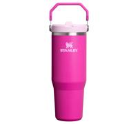 Stanley IceFlow 2.0 Flip Straw Tumbler with Handle 30 oz | Twist On Lid and Flip Up Straw | Leak Resistant Water Bottle | Insulated Stainless Steel | BPA-Free | Violet Blossom