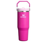 STANLEY IceFlow 2.0 Flip Straw Tumbler with Handle 30 oz | Twist On Lid and Flip Up Straw | Leak Resistant Water Bottle | Insulated Stainless Steel | BPA-Free | Violet Blossom