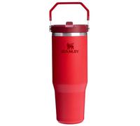 Stanley IceFlow 2.0 Flip Straw Tumbler with Handle 30 oz | Twist On Lid and Flip Up Straw | Leak Resistant Water Bottle | Insulated Stainless Steel | BPA-Free | Chili Red