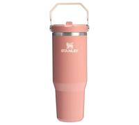 Stanley IceFlow 2.0 Flip Straw Tumbler with Handle 30 oz | Twist On Lid and Flip Up Straw | Leakproof Water Bottle | Insulated Stainless Steel | BPA-Free | Sienna