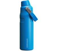 Stanley IceFlow Fast Flow Water Bottle 24 OZ | Angled Spout Lid | Lightweight & Leakproof for Travel & Gym | Insulated Stainless Steel | BPA-Free | Azure